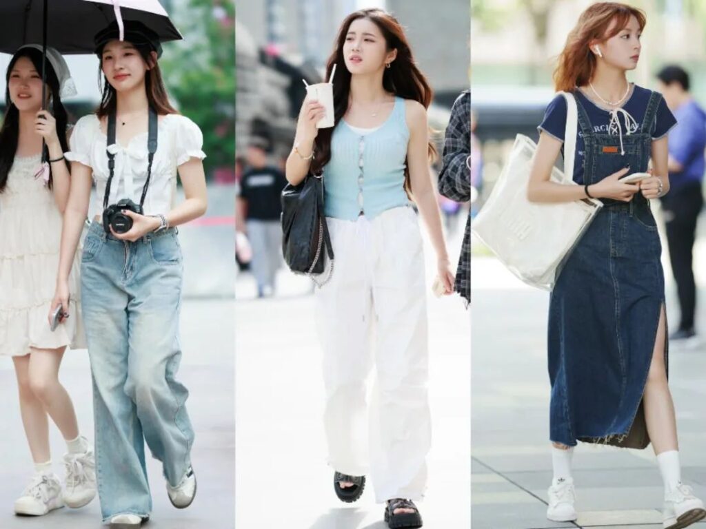 Casual Chic Takes Over Chengdu Streets: Effortless Style for a Youthful Look!