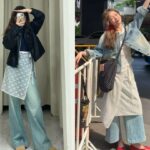 The Hottest Spring Trend: ‘Butt Curtain + Jeans’ – A Fresh, Youthful, and Chic Korean-Inspired Look!
