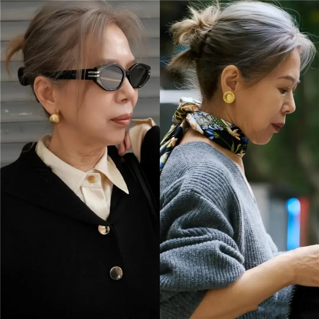 Discover the Youthful and Stylish Secret: Why Middle-Aged and Elderly Women Should Embrace Tied-Up Hairstyles